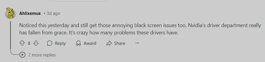 Sempat Bikin Heboh, NVIDIA Luncurkan Driver 576.15 untuk Atasi Masalah 3 Ahlixemus Nvidia Blank Screen