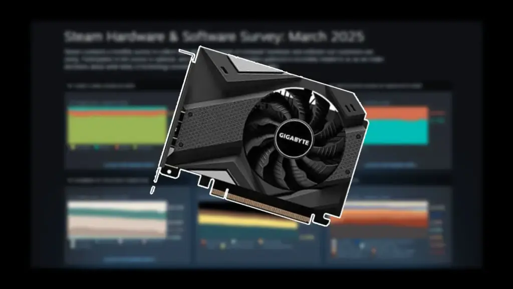 Steam Hardware Survey Maret 2025