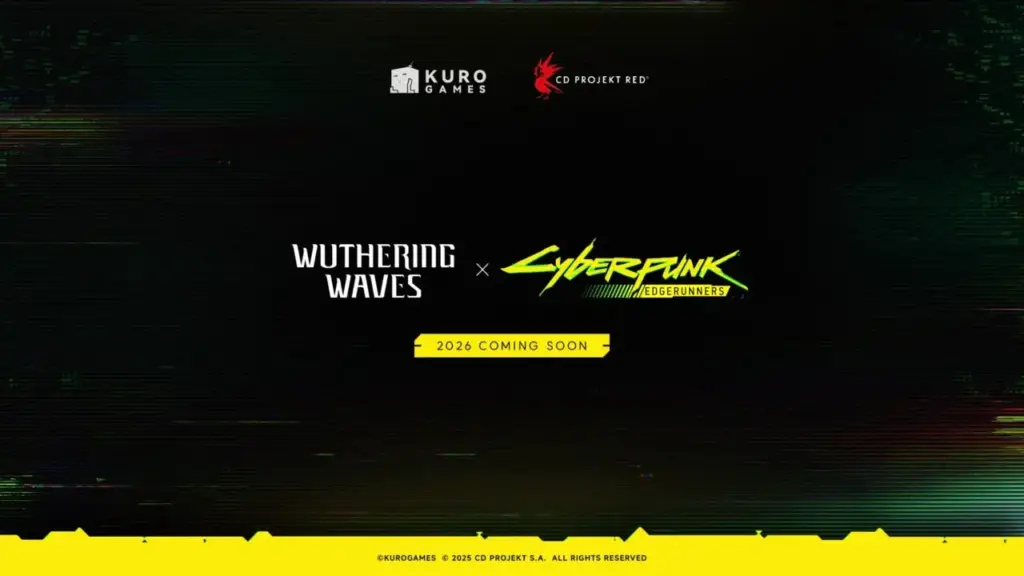 Wuthering Waves Siapkan Kolaborasi dengan Cyberpunk: Edgerunners 2 Wuthering Waves X Cyberpunk Edgerunners