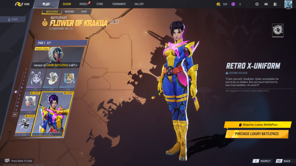 X-Suit Skin Psylocke