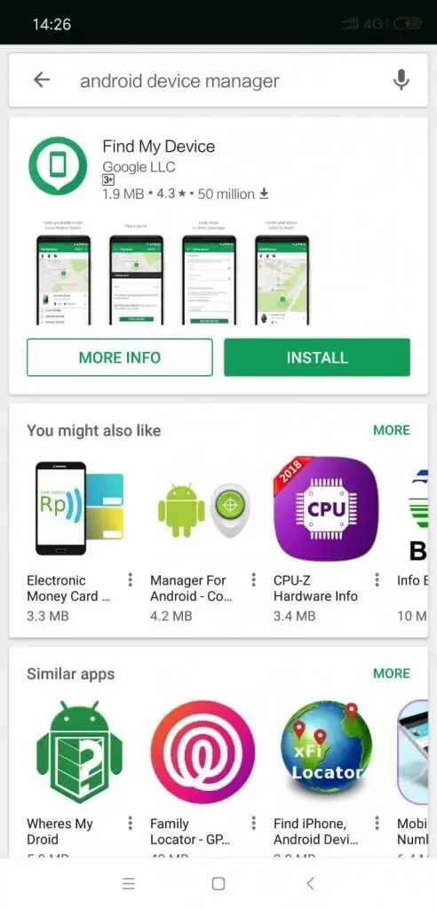 Android Device Manager, Cara Menemukan Smartphone Android Kamu Yang Hilang 9 Image