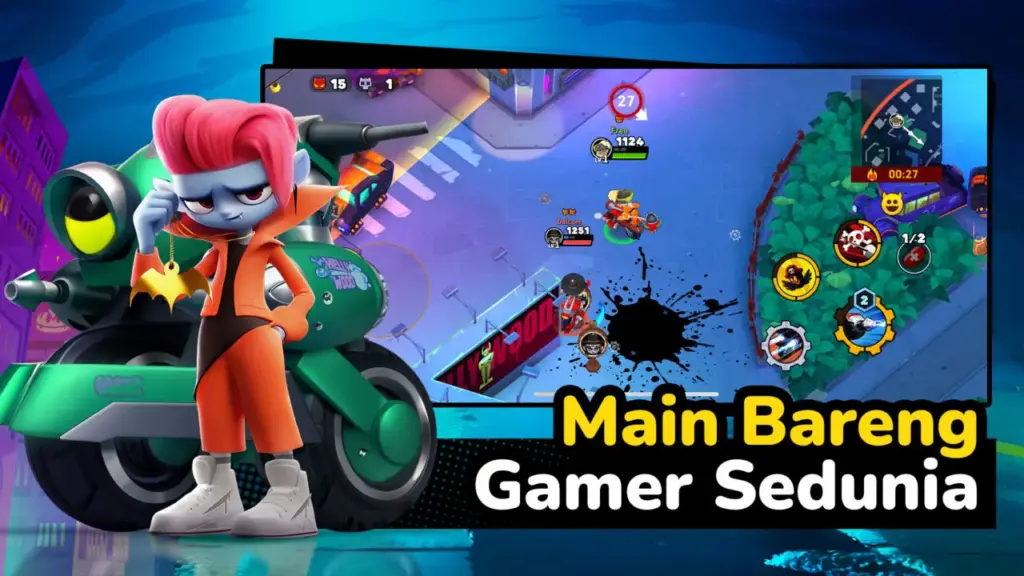 Megaxus Resmi Luncurkan Game Terbaru: Villains : Battle Royale, Perpaduan Seru Battle Royale dan MOBA di Mobile 4 Villains : Battle Royale
