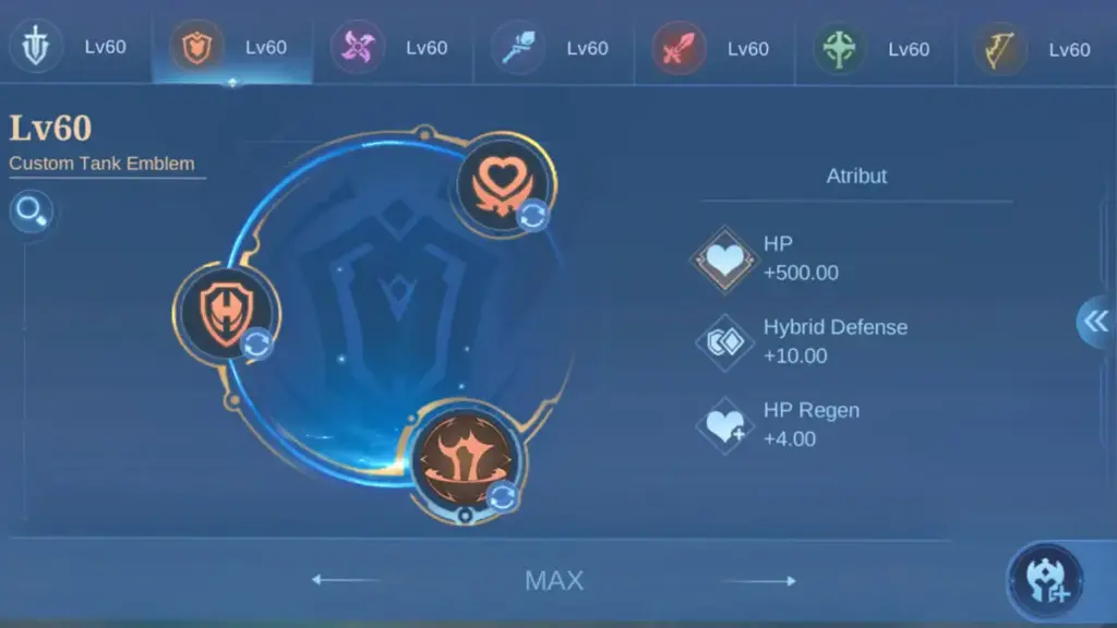 Adaptive Attack Mobile Legends