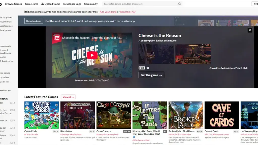 8 Situs Download Game Gratis PC, Dijamin Legal! 8 Itch Io