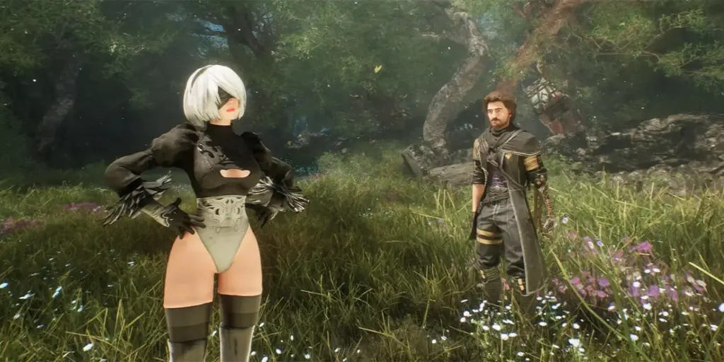 Modder Expedition 33 Bawakan Karakter 2B dari NieR: Automata 2 Mod 2b Di Expedition 33