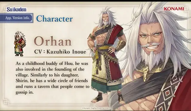 Daftar Karakter Suikoden Star Leap yang Sudah Diumumkan Konami Saat Ini 9 Suikoden Star Leap Orhan