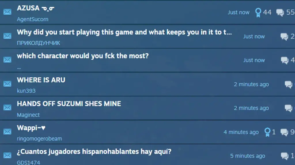 Game Belum Rilis di Steam, Komunitas Blue Archive Langsung Ramai di Discussion 4 Komunitas Blue Archive Steam