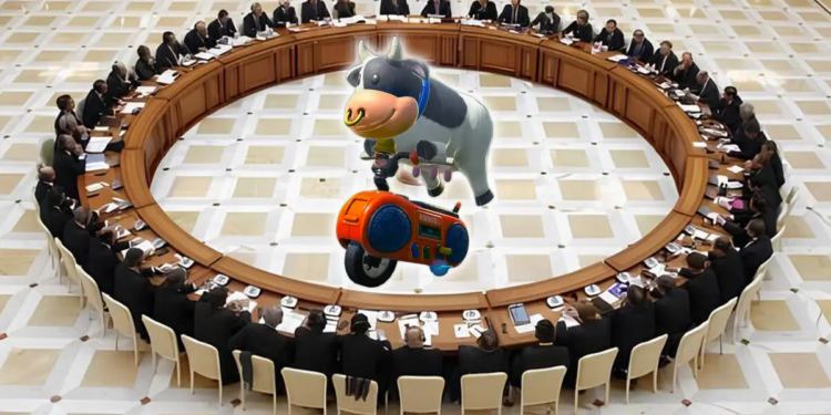 Cow Mario Kart World