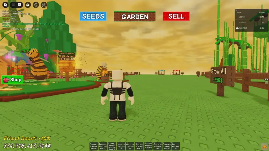 7 Tips Grow A Garden Roblox Untuk Pemula, Langsung Cepat Kaya! 5 Selalu Online Untuk Dapat Event Cuaca