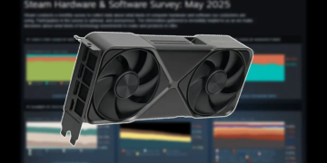 Steam Hardware Survey Mei 2025