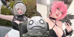 Yoko Taro Cosplay NieR Automata Nikke