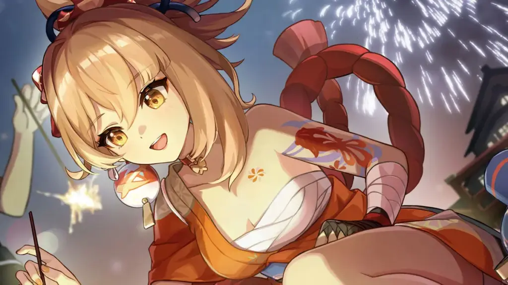 Build Yoimiya Genshin Impact Terbaik 5 Build Yoimiya Genshin