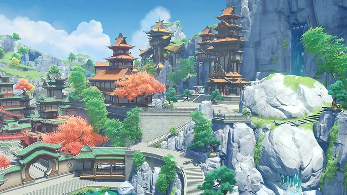 Habiskan 3 Tahun, Pemain Recreate Liyue Harbor Genshin Impact dengan Unreal Engine 5