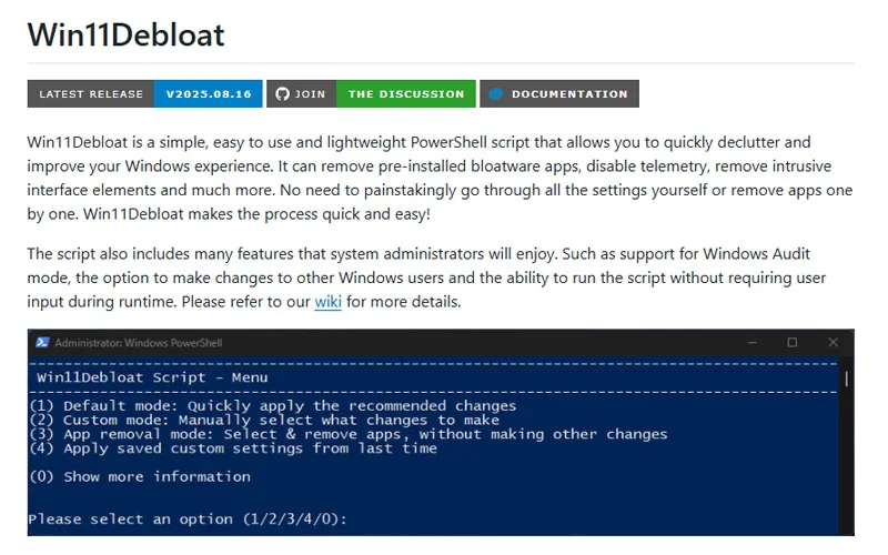 Bagaimana Cara Menggunakan Windows 11 Debloater