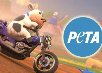 Peta Protes Cow Mario Kart World