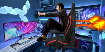 Kursi Gaming Fighter Jet Rig