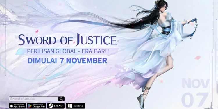Resmi! Sword of Justice akan Rilis Pada 7 November 2025 untuk Android, iOS dan PC 1 Sword of Justice