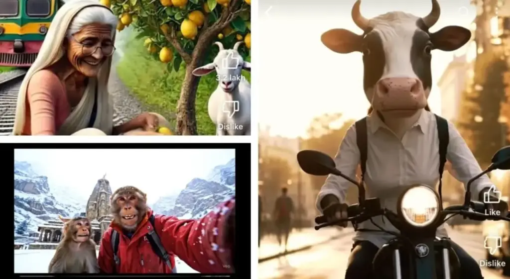 Konten AI dan hoaks di media sosial