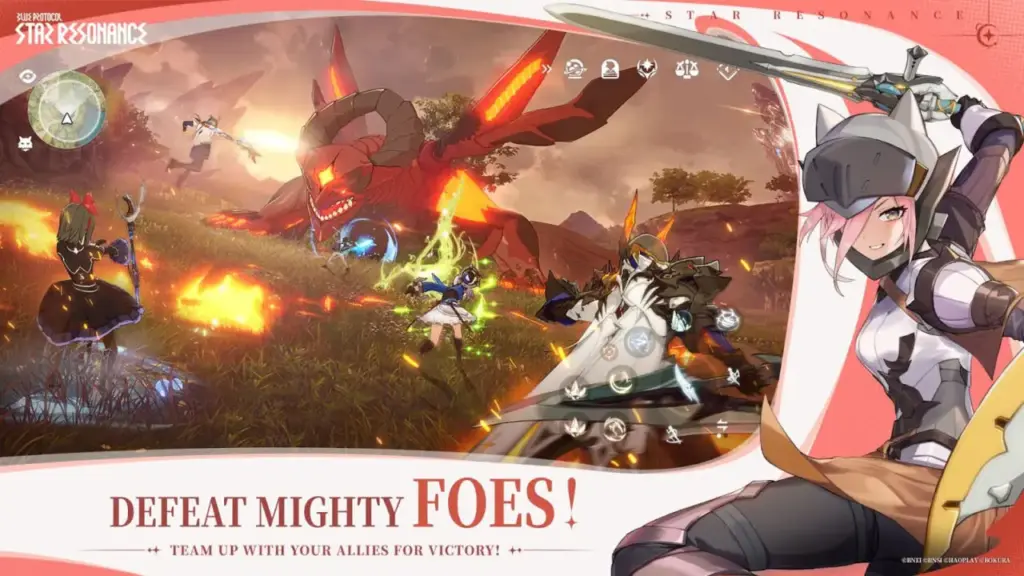 Defeat Mighty Foes Blue Protocol