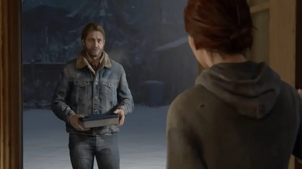 Tommy mengunjungi Ellie sebelum pergi ke Seattle