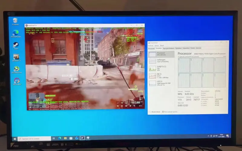 FX 9590 Bottleneck RX 5700