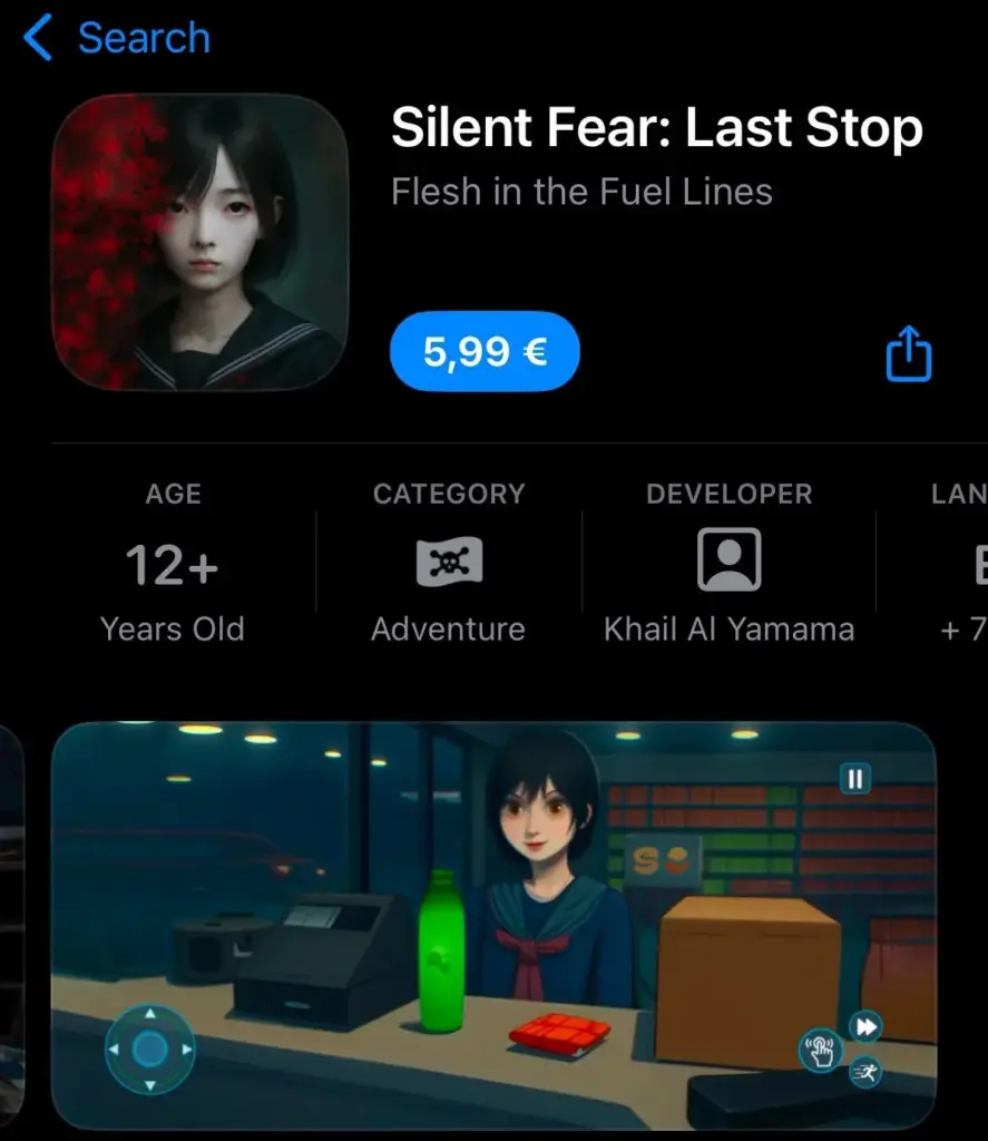 Rip-off Silent Hill f App Store