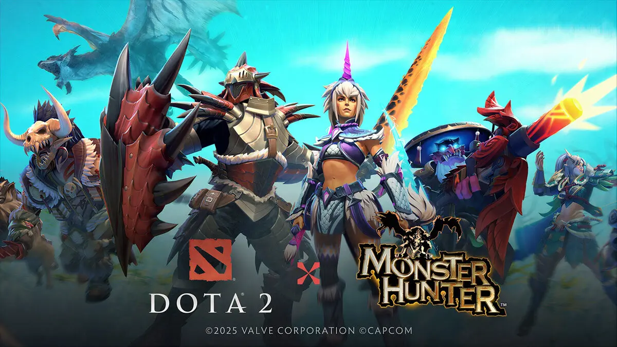 Kolaborasi Dota 2 x Monster Hunter Tiba-Tiba Muncul, Ada Skin Dragon Knight Rathalos!