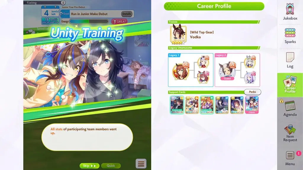 Naikkan Fasilitas Training Secepatnya