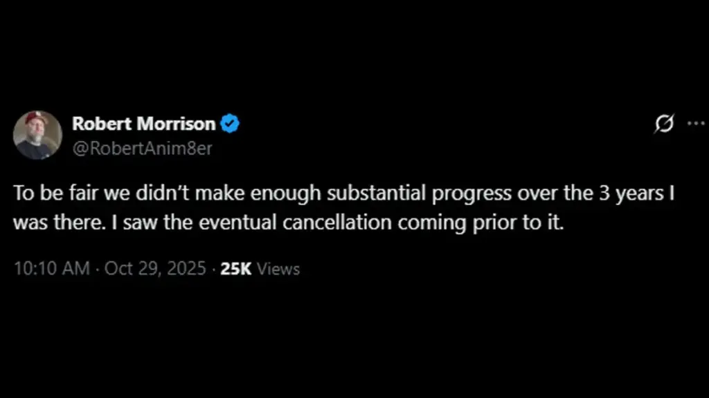 Respon Robert Morrison Pembatalan Game