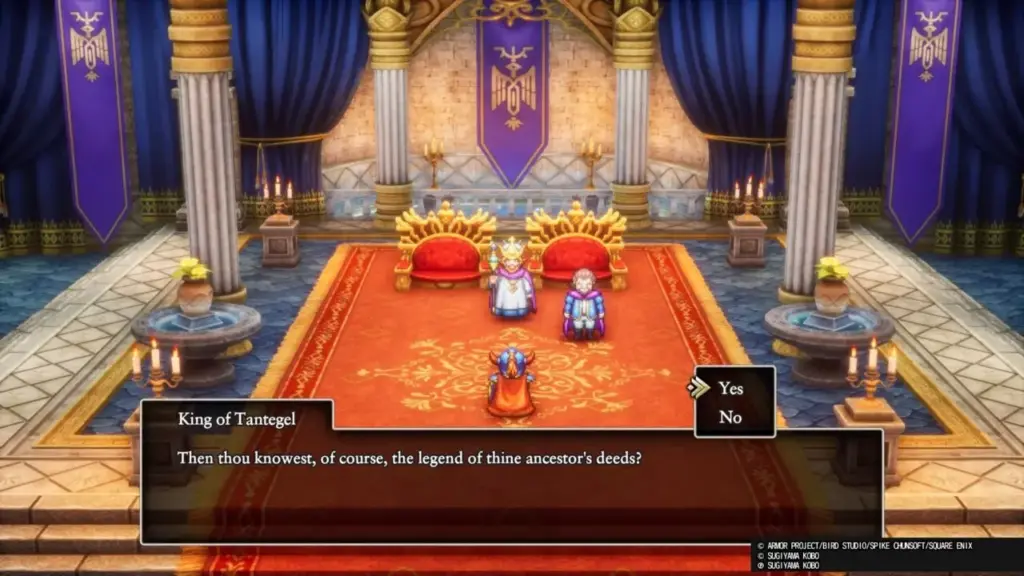 Story Dragon Quest I & II HD-2D Remake