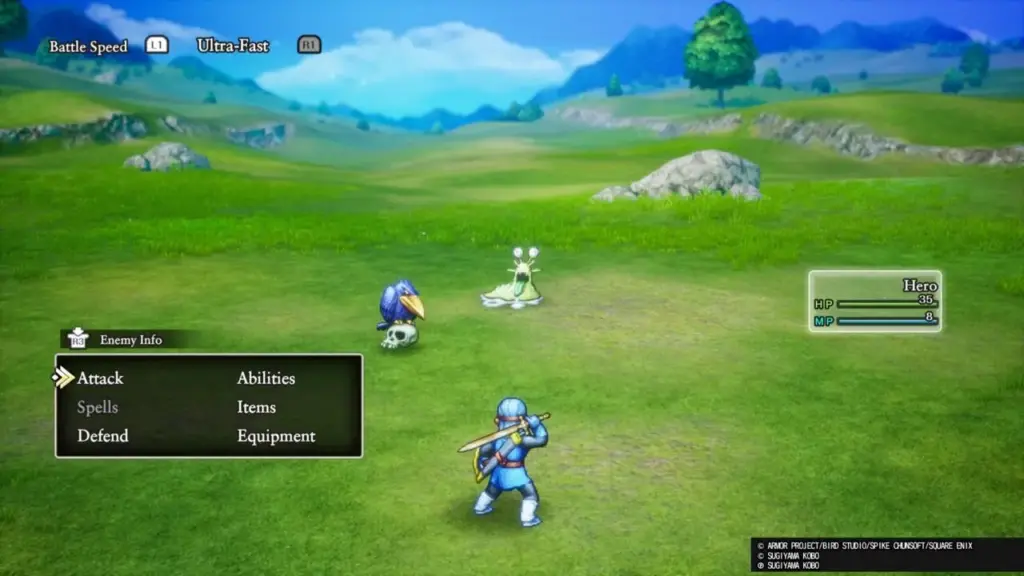 Gameplay Dragon Quest I & II HD-2D Remake