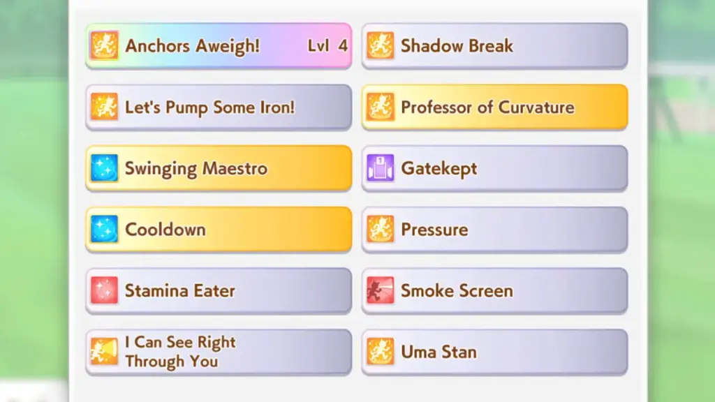 Skill yang dibutuhkan di Libra Cup