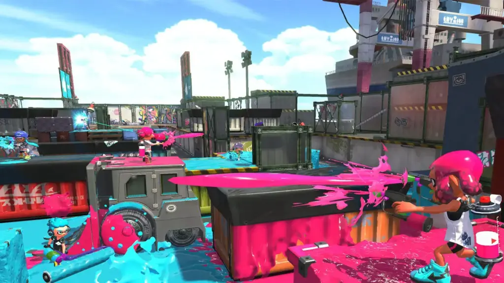 Sudah Kerja sama di crippled Splatoon