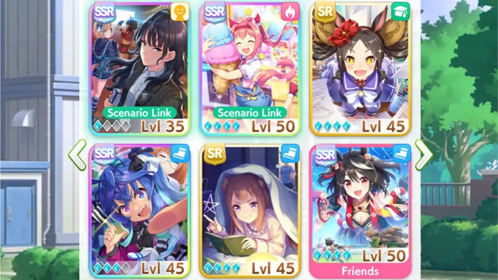 Support Card yang dibutuhkan di Virgo Cup