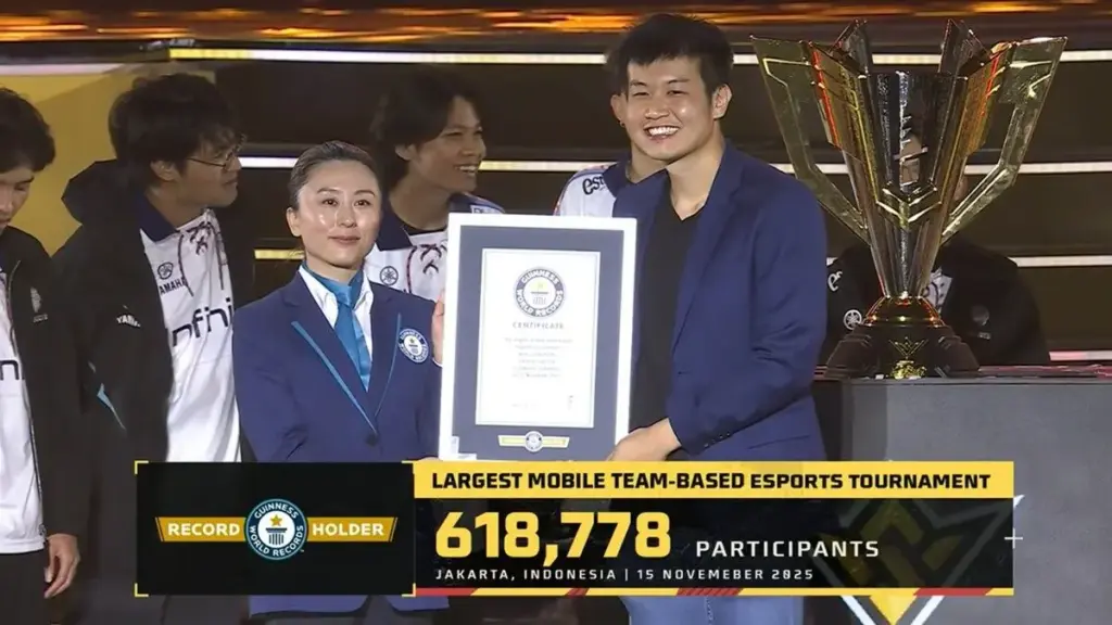 Turnamen Free Fire Berhasil Cetak Rekor di Guinness World Record 3 Turnamen Free Fire Guinness World Record