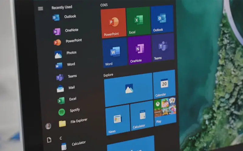 Tampilan Windows 10 ESU 2025