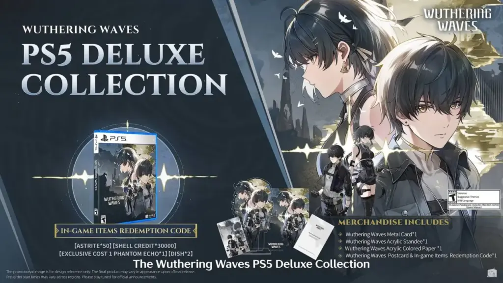 Wuthering Waves 2.6 Special Broadcast Deluxe Collection PS5