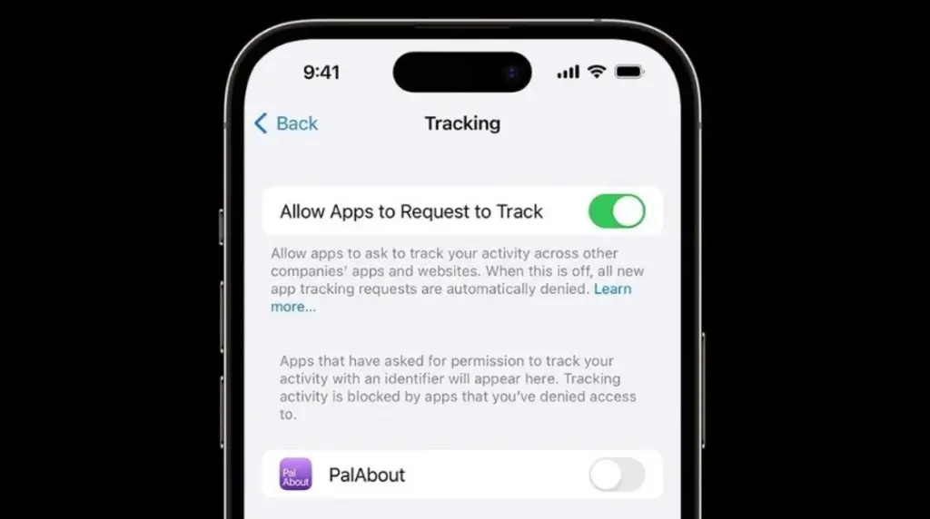 apple pakai data tracking