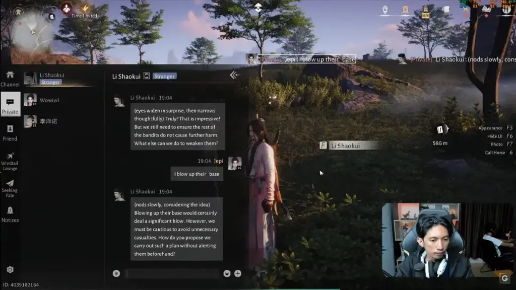 AI NPC Jadi Fitur Percakapan dengan Misi