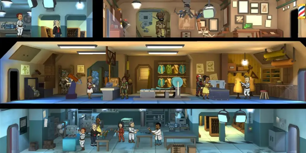Fallout Shelter TV Reality Show