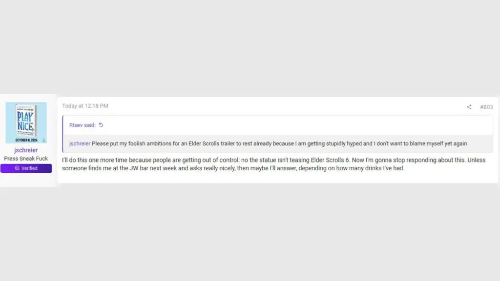 Jason Schreier beri Konfirmasi