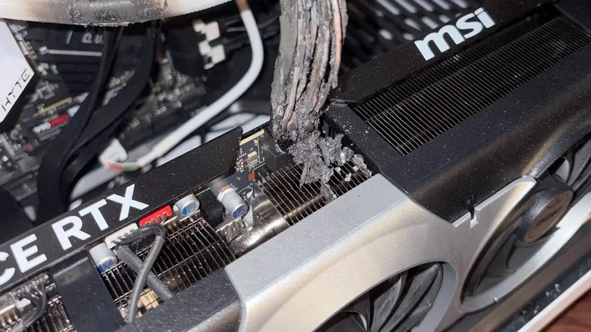 Lagi-Lagi Meleleh! Kabel Power RTX 5090 Dilaporkan Hangus Terbakar