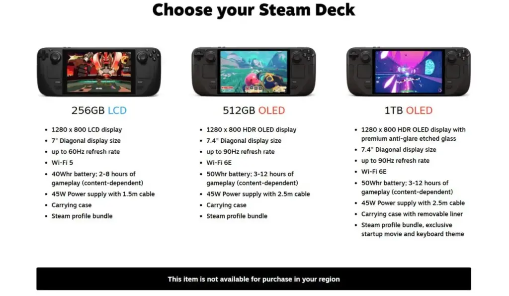 Laman Pembelian Steam Deck Indonesia 2025