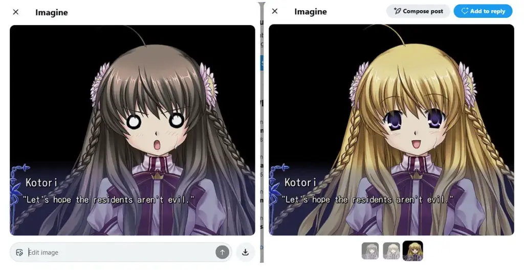 Mengubah Gambar dengan AI Grok Twitter X