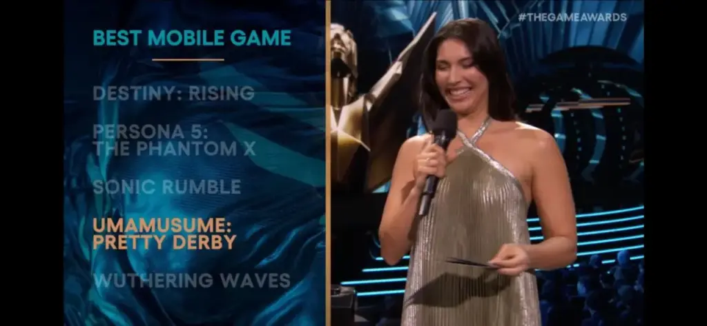 Pemenang Nominasi Best Mobile Game The Game Awards 2025 Dimenangkan Umamusume: Pretty Derby 2 Best Mobile Game The Game Awards 2025