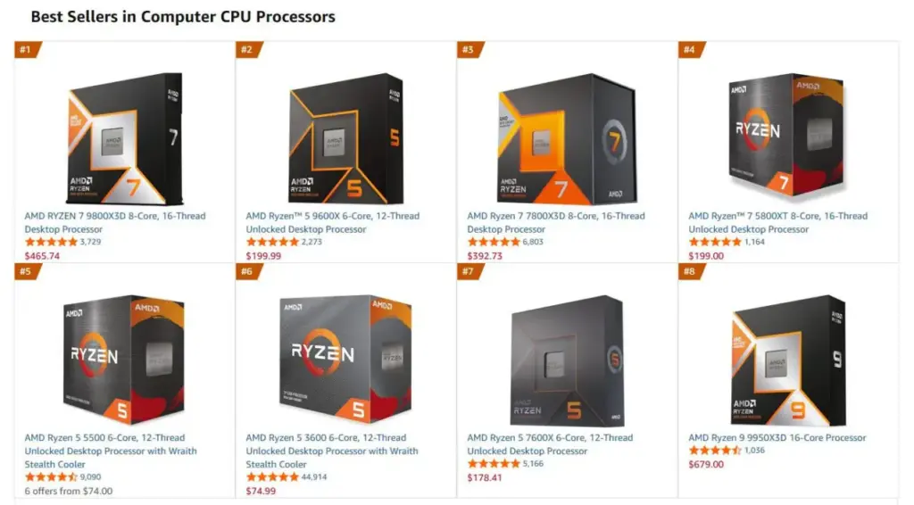 Harga RAM DDR5 Mahal, Gamer Kembali Mengincar Platform Lawas 2 Prosesor AM4 2025 Populer