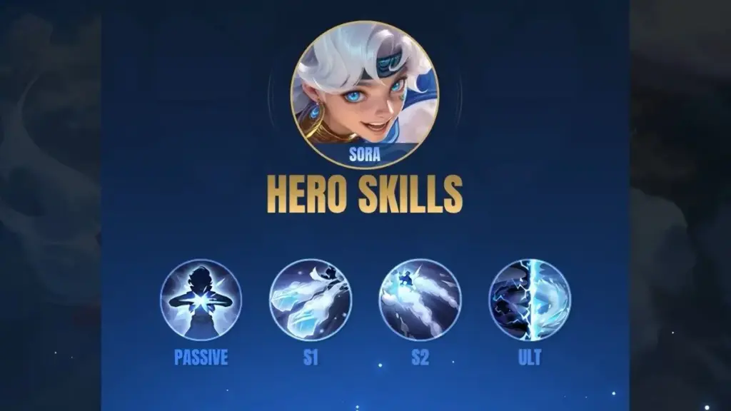Sora Mobile Legends - Penjelasan Skill dan Gameplay 2 Sora Mobile Legends