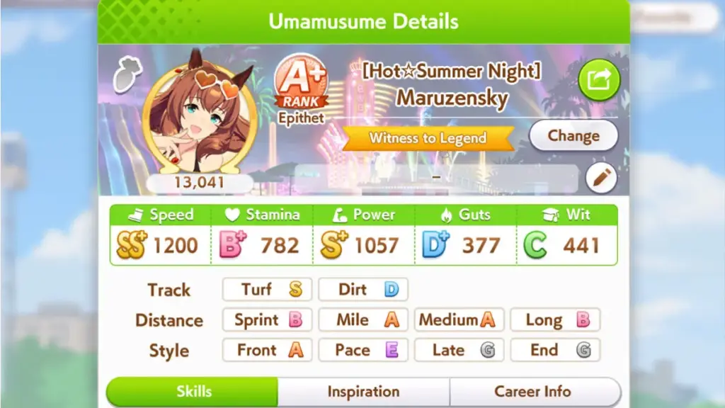 Guide Champions Meeting Scorpio Cup Umamusume Pretty Derby 6 Stat yang diperlukan untuk Scorpio Cup