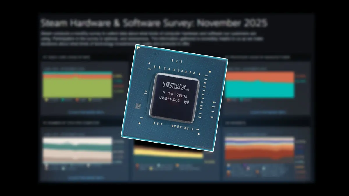 Steam Hardware Survey November 2025 – RTX 4060M Jadi Incaran Gamer