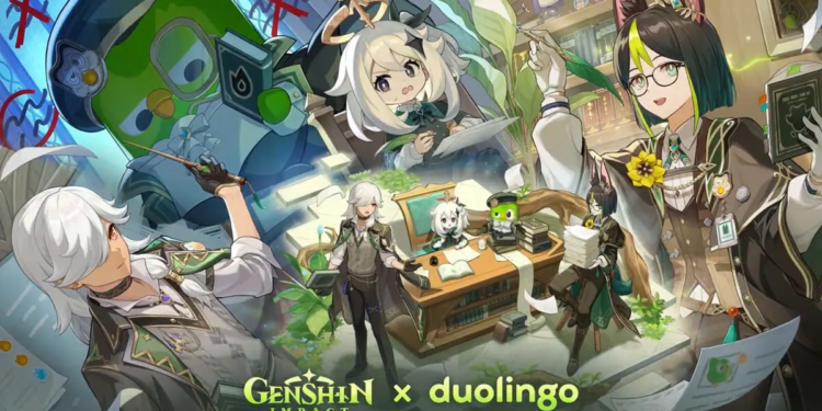 Kolaborasi Genshin Impact x Duolingo Hadirkan Reward Menarik! 1 genshin impact x duolingo